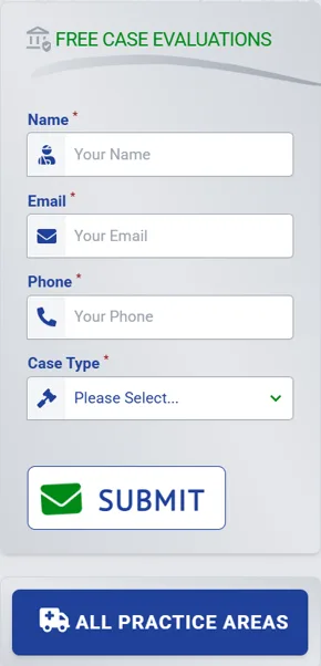 The free case evaluation form that follows the reader down the page.