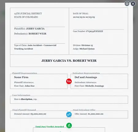 Attorney head-to-head comparison