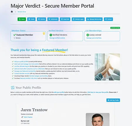 Attorney Portal Tools