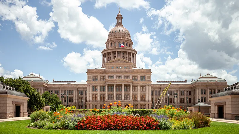 Texas state capital building